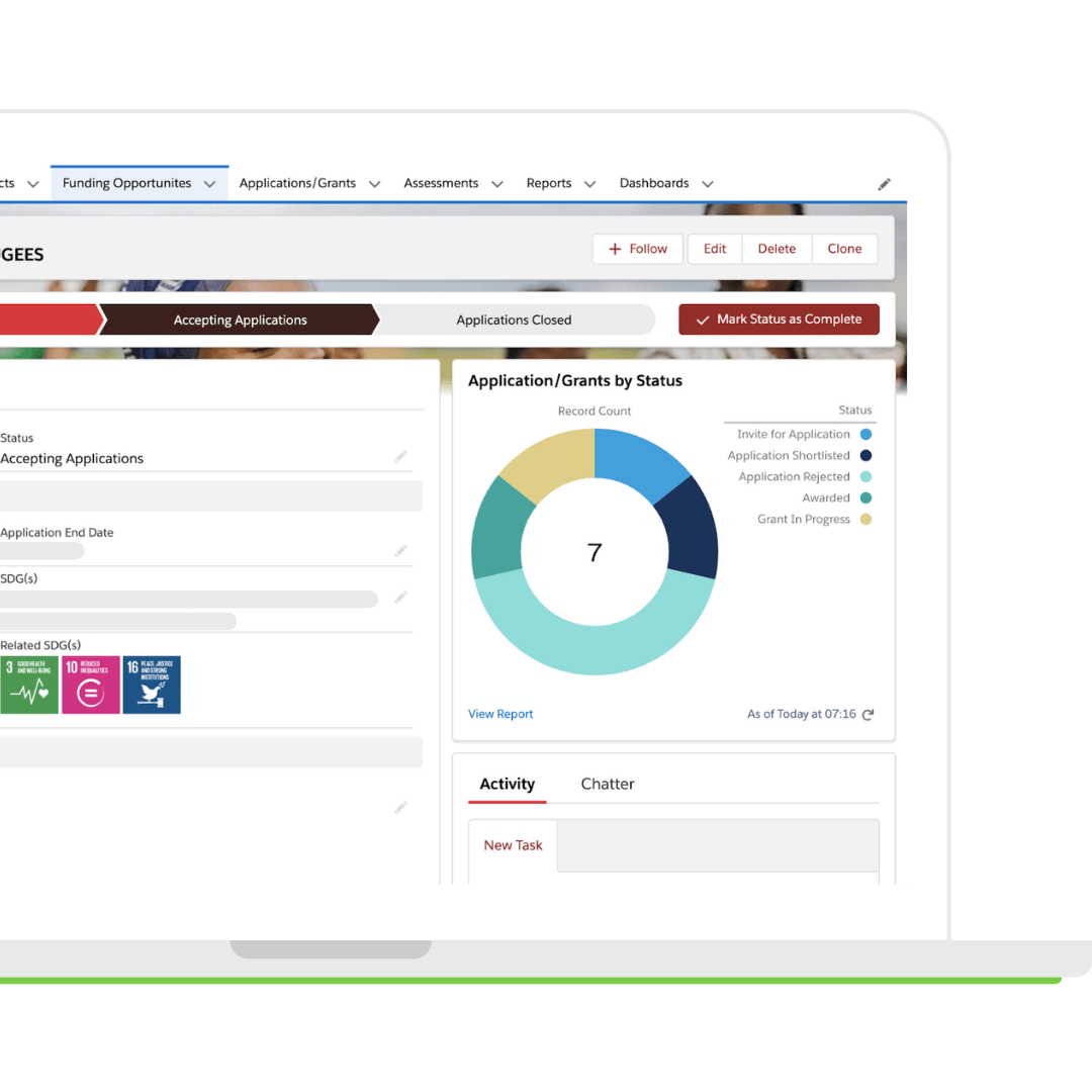 Amp Impact Grant Management