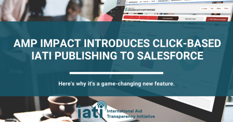 Amp Impact introduces click-based IATI publishing to salesforce